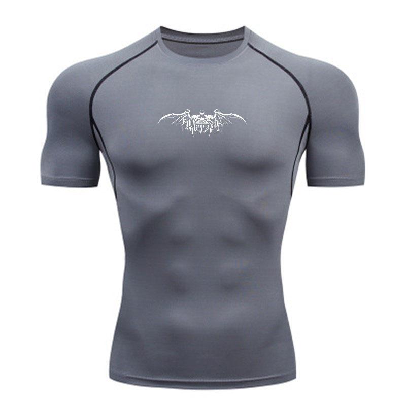 Men's Compression Athletic T-Shirt, Quick Dry Breathable Spo