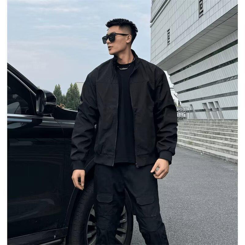 Men s Thickened Stand Collar Waterproof Winter Jacket LB019 2XL (150-170 Jin)