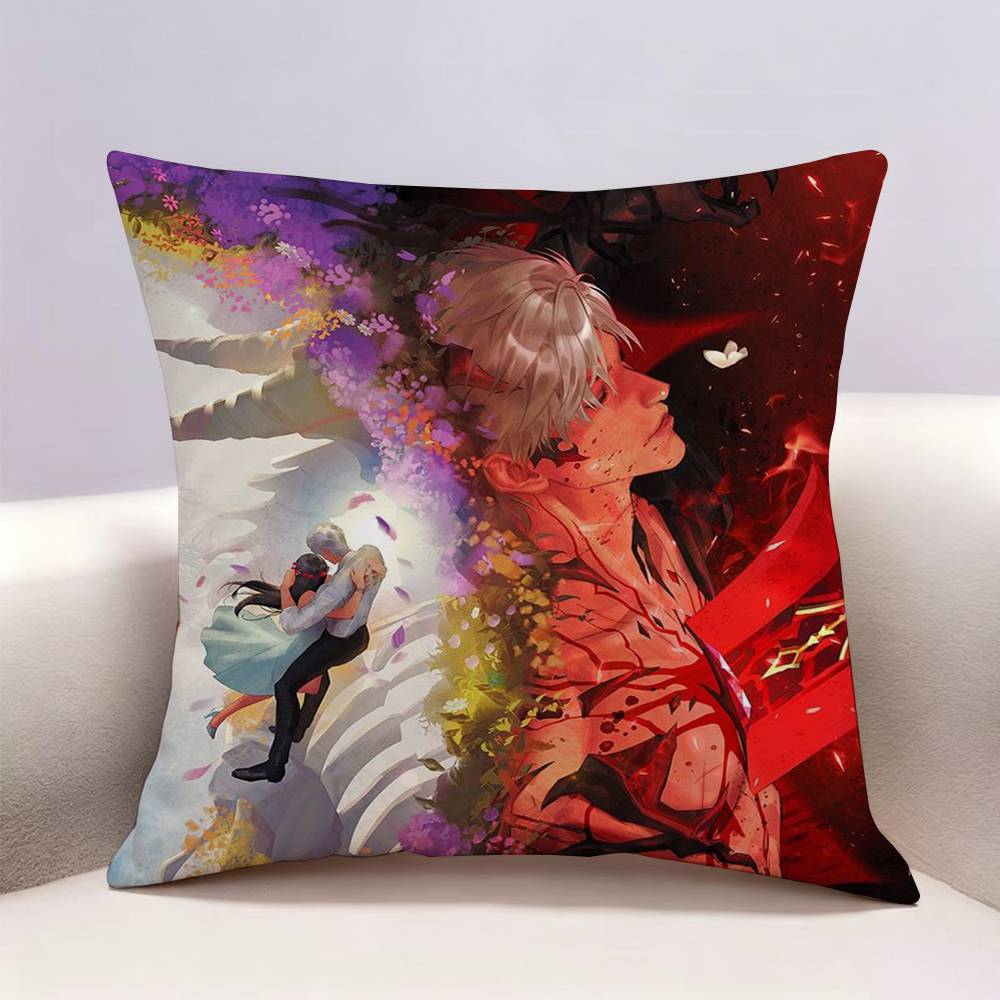 Game LLove and Deepspace  Doublesided print Pillow Case Pattern Printed Pillowcase For Living Room Sofa Cushion Cover