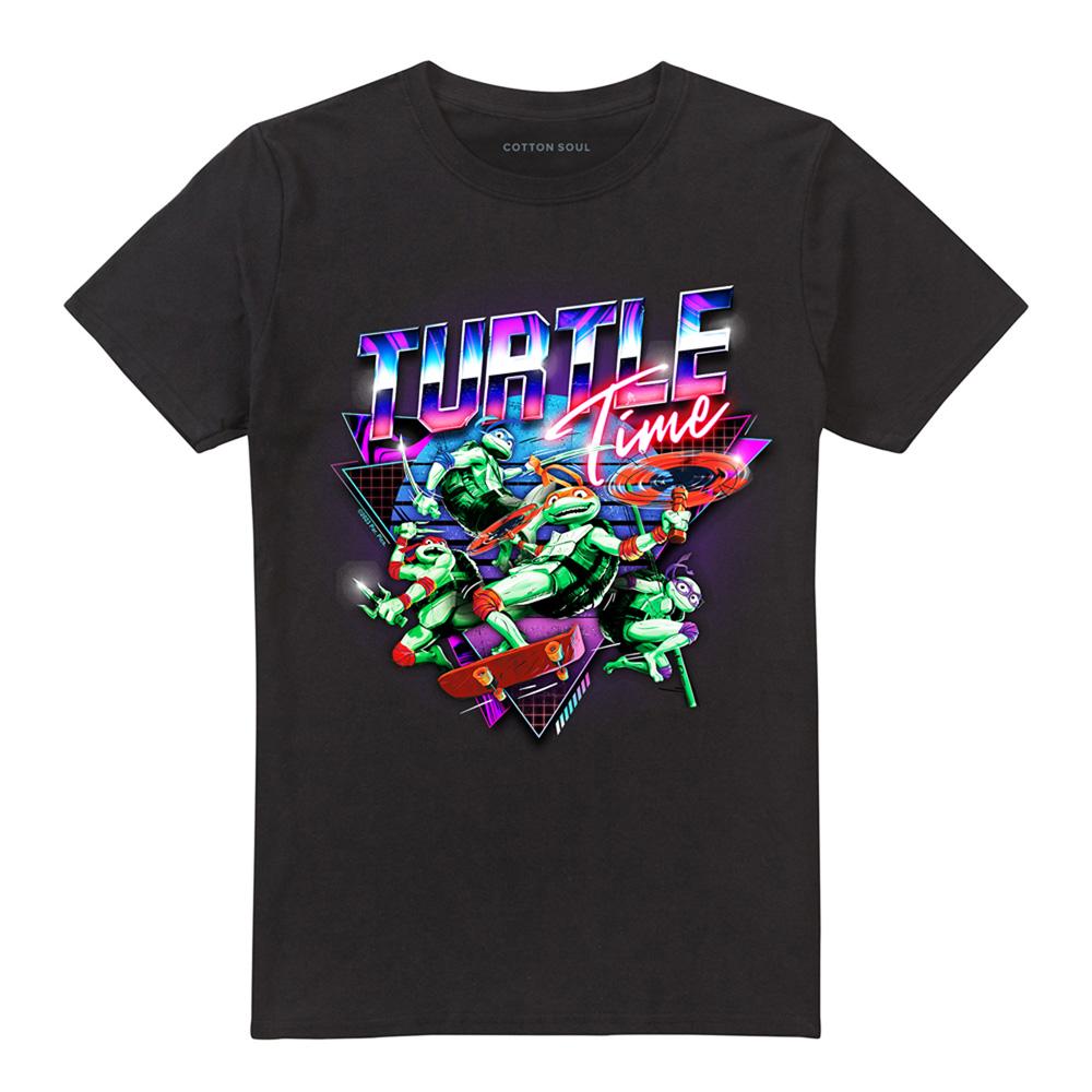 TMNT Unisex Adult Mayhem Turtle Time T-Shirt