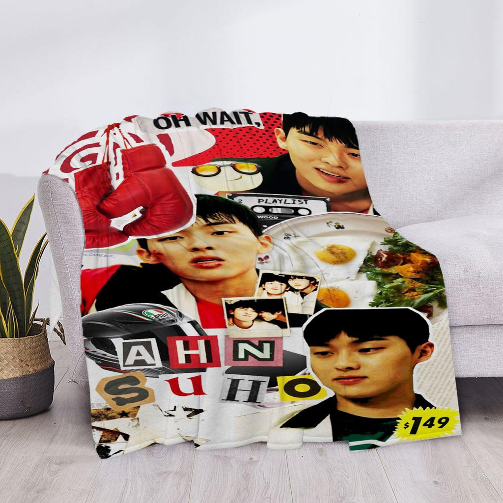 Weak Hero Bed Blankets & Throws Sofa Throw Blanket Luxury Home and Decoration Human Made School Knee Halloween Custom Anime Cute