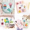 65 Pcs VSCO Girl Waterproof Stickers Fashion Youth Mix Cartoon Kawaii Decor for Laptop Water Bottle Guitar Bedroom Decals
