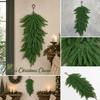 65 Cm Christmas Wreath with Needles for Wall Hanging Decor