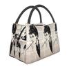 Borsa Pranzo Termica Audrey Hepburn per Donne Contenitori Bento Scatole Porta Cibo Contenitore Portatile Borsa Frigo Termica Pranzo Borsa Tote