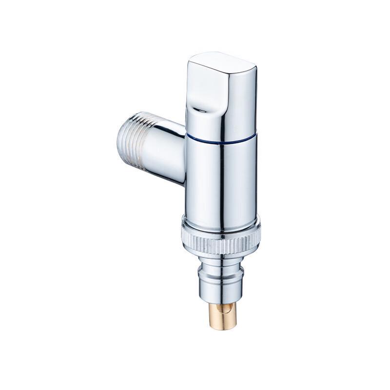 MDNG Electroplated Copper Washing Machine Faucet Stop Valve