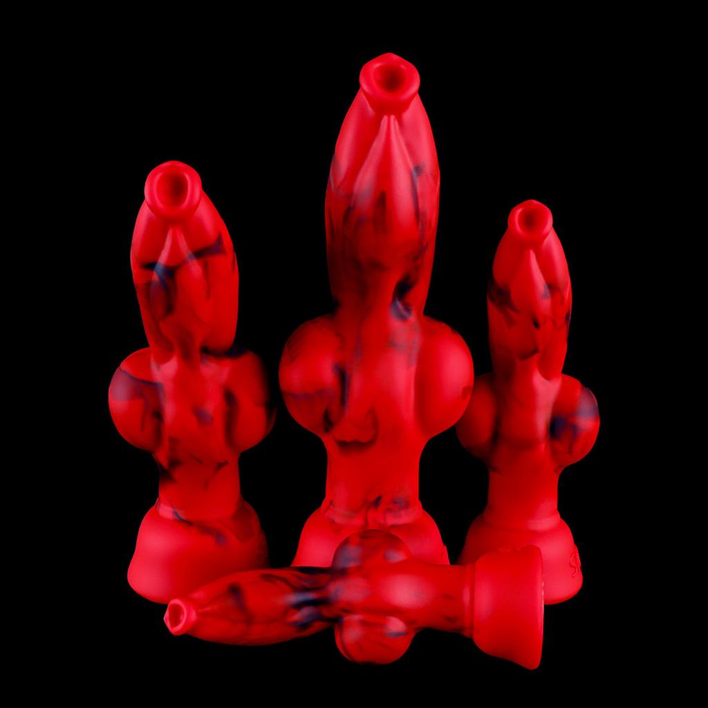 Liquid Silicone Wolf Cock Penis Anima Wolf Cock Male And Female Sex