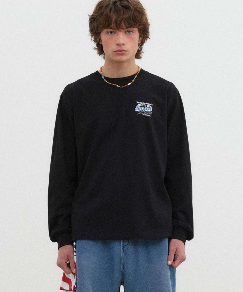 WMC Mobile Phone Long Sleeve_Black