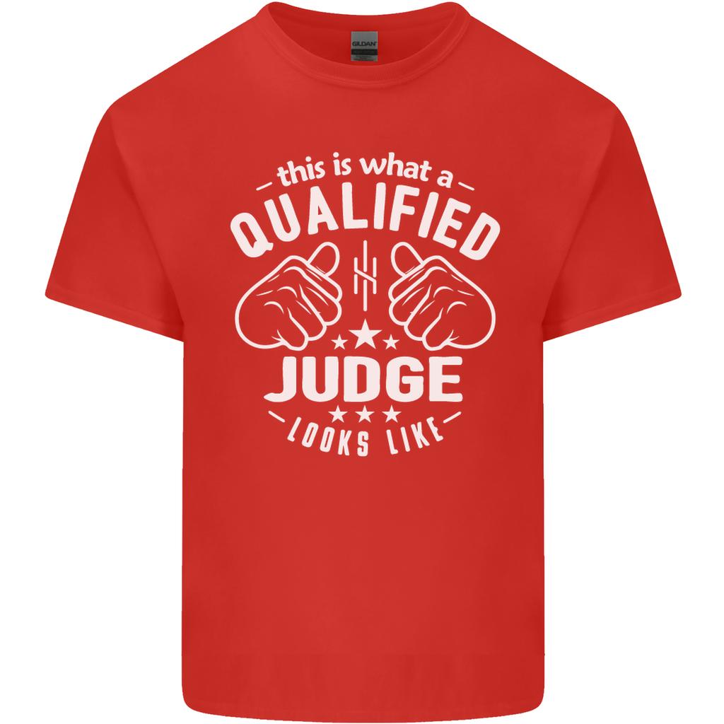 This Is What a Qualified Judge Looks Like Unisexs Light Cotton TShirt