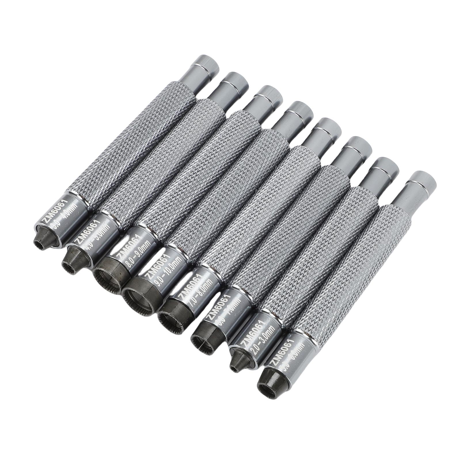 

Набор из 8 шт. заводных головок для часов 2 10 мм из алюминиевого сплава Эргономичная заводная головка для часов с винтом для ремонта