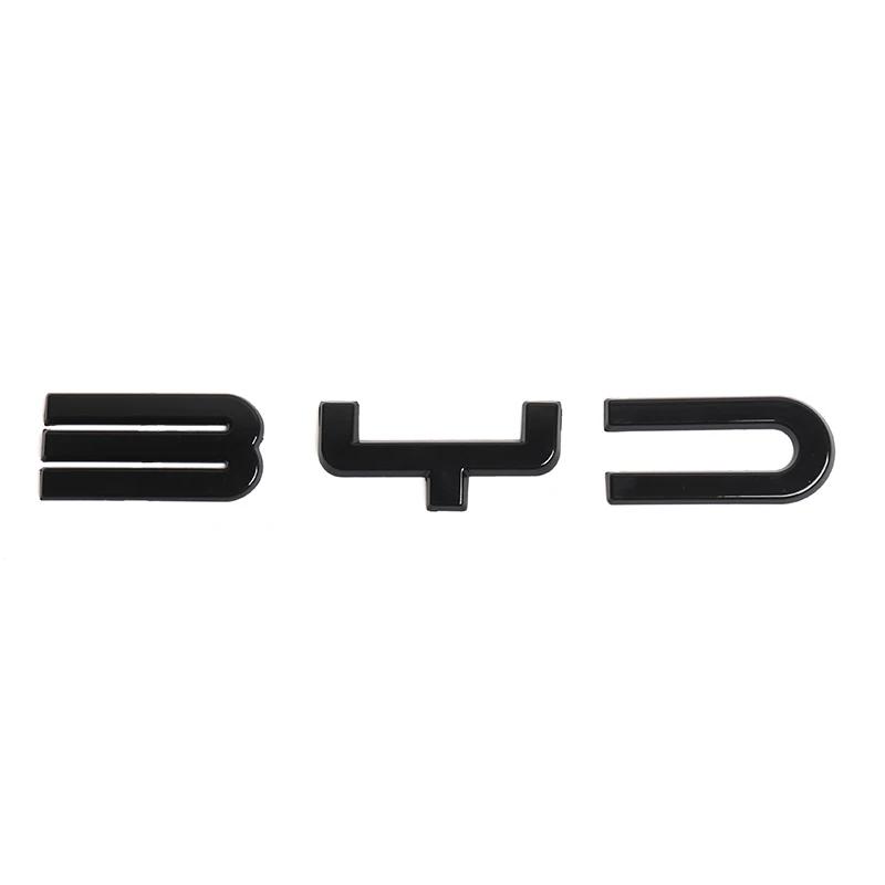 Für BYD Song Plus DMI Schwarzes Frontemblem Modifikation Schwarzer Krieger Autoemblem Abdeckungen Stil Embleme Für BYD Song Plus