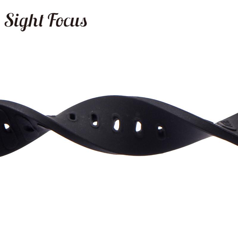 25x16mm Watch Band for IWC Aquatimer Replacement Strap IW354807 Bracelet for Men Black Silionce Rubber Belt Pin Buckle Masculino