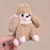 Animal Plush Doll Keychain With Soft Filling For Kids Bag Decoration And Presents