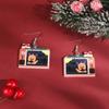 Full Hosting Eco-Friendly Acrylic Earrings, Christmas Snowman Christmas Tree Santa Earrings