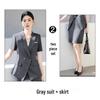 Women's Summer Short-Sleeve Suit for Elegant Professional Look