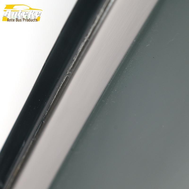 Eighth-Generation Sonata Rain Guards with 3D Stainless Steel Trim: Decorative Exterior Accessories.