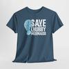 Save the Chubbie Mermaids, ManaT-shirt Tee Heavy Cotton Cute Animal T-Shirt Eco-Friendly