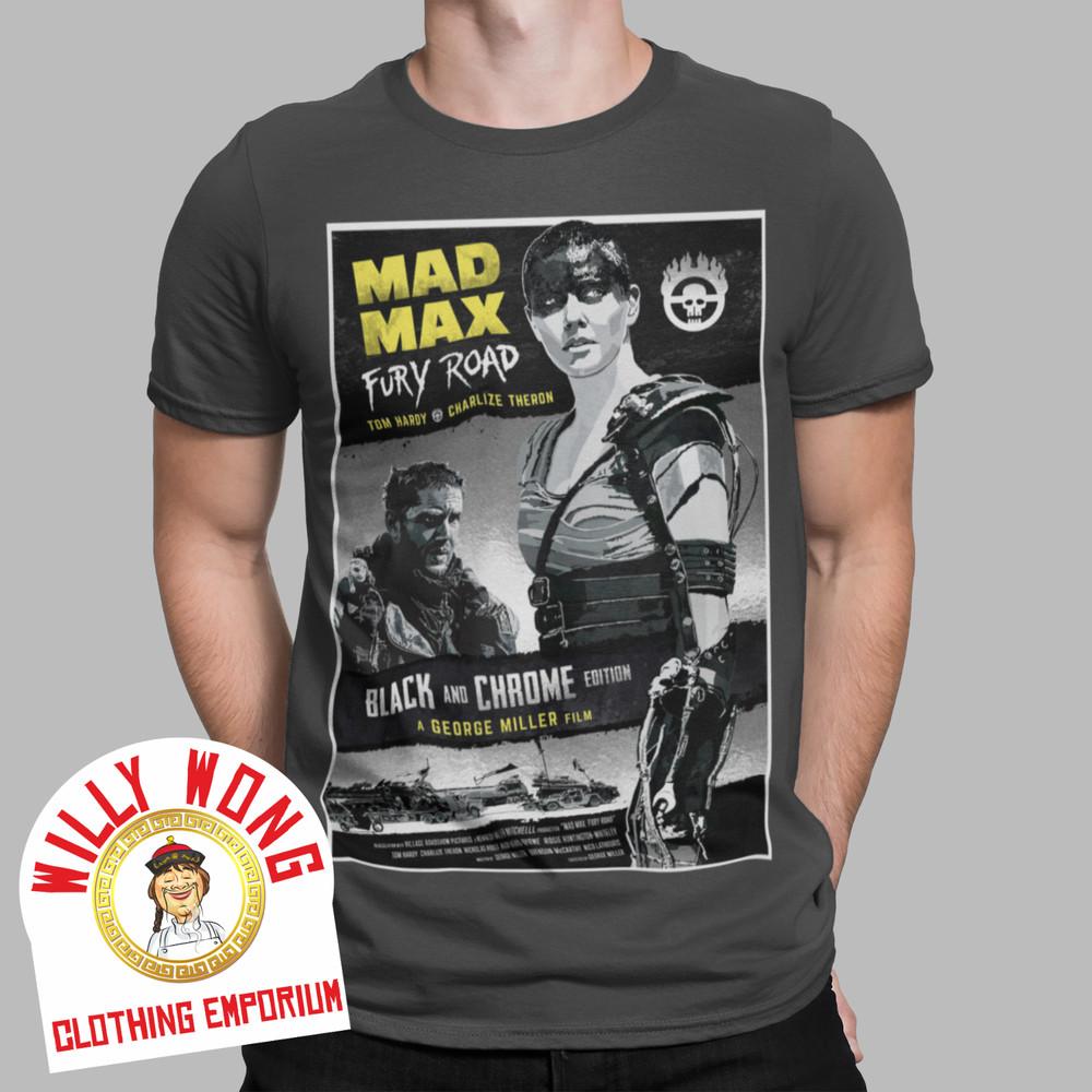Mad Max T-Shirt Retro Movie Tee Classic Fury Road Zombie Japan Vintage Gift UK Unisex T-Shirt XL