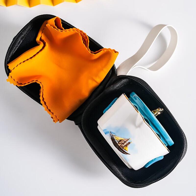 

Weidu Nordic Ceramic Portable Travel Tea Set