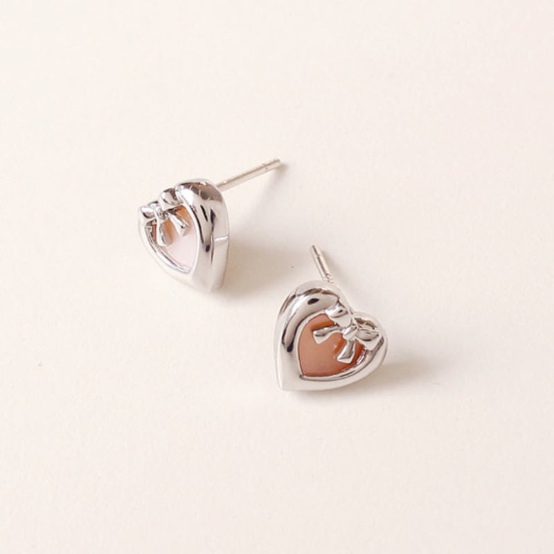 noonoo fingers Ballet Pink Earrings