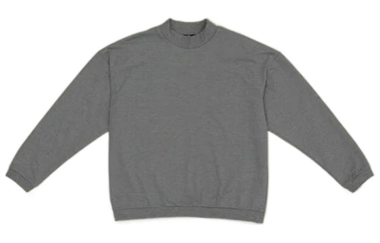 New Balance Sweatshirts Men s Gray Half Turtleneck Moderate AMT25003-HG L