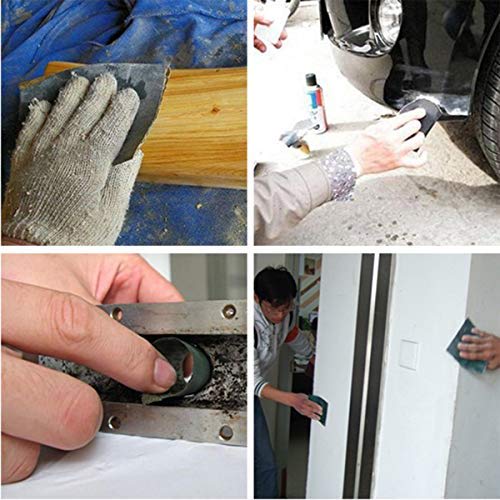 Sandpaper Set, Abrasive Paper, Waterproof Paper, Carpentry Tools, Supplies, 6 Pieces (1500, 2000, 2500, 3000, 5000, 8000, 1 Piece Each)