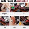 Stand Belt Sander, 350W Stationary Grinder Adjustable Angle Micro Electric Belt Sander with 10-piece sanding belts
