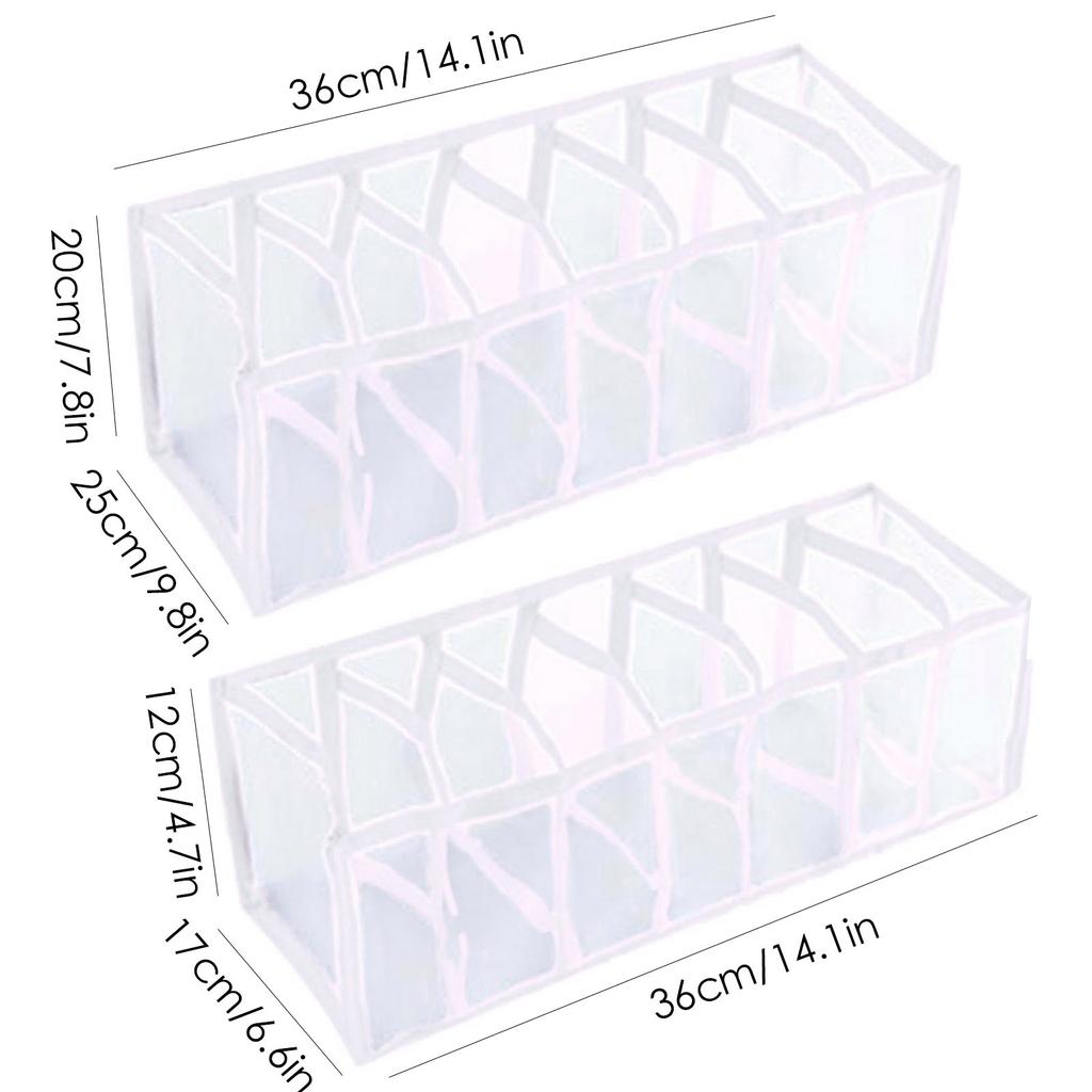 Storage Box With Compartments Socks Clothes Underpants Organizer Drawers Divider Box Storage Box Cabinet Drawer