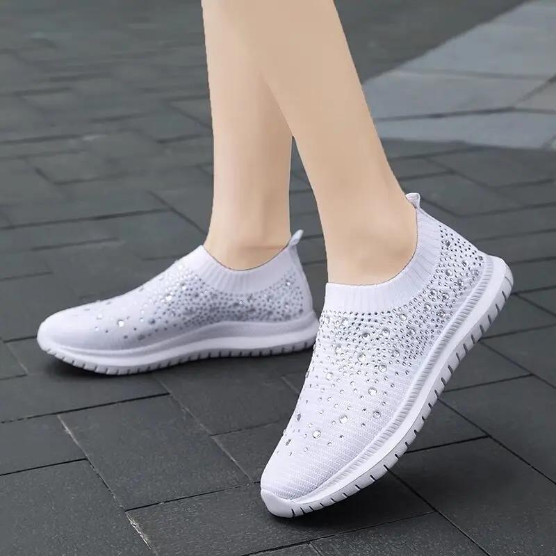 Spring Autumn Slip On Women's Shoes Sale Aesthetic New In Y2k Fashion Light Comfortable and Elegant High Quality Ladies Footwear