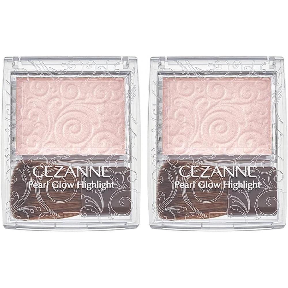 Хайлайтер Cezanne Pearl Glow 04 Ракушечно-розовый Сияющий Блеск Перламутровый 2,4 грамма X 2 2,4 грамма X 2 04 Ракушечно-розовый