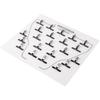 Good-Extension Holder Acrylic Hair Extension Holder Board-Clip In Wig Grafting Plate For Hairpieces Professional Salon Home