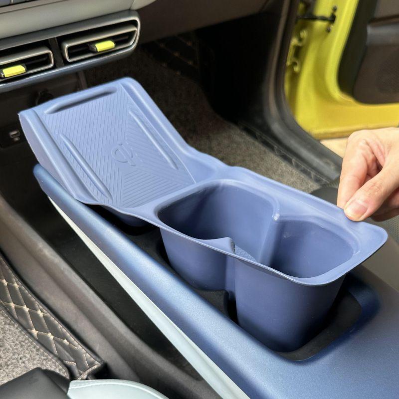 For BYD Dolphin Surf/Mini Atto 1 Center Console Wireless Charging Silicone Pad Car Interior Cup Mat Special Decoration