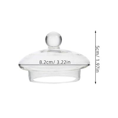 Coperchio Teiera Sostituibile Accessorio in Vetro Coperchio Bollitore Parti Trasparenti Brocca per Acqua Set di Stoviglie Forniture per Teiera Coperchio Decorativo Liscio