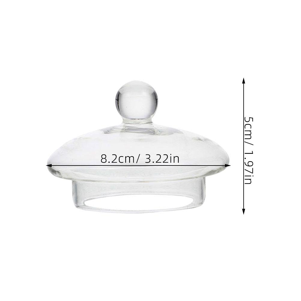 Replaceable Teapot Lid Glass Accessory Kettle Cover Clear Parts Water Jug Dinnerware Sets Tea Pot Supplies Decorative Lid Smooth