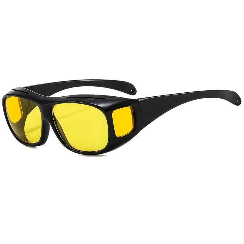 

Night Driving Vision Eyeglass Polarized Fashion Sunglasses Anti-glare Yellow Lens Driving Multifunction Night Vision Eyeglass жовтий