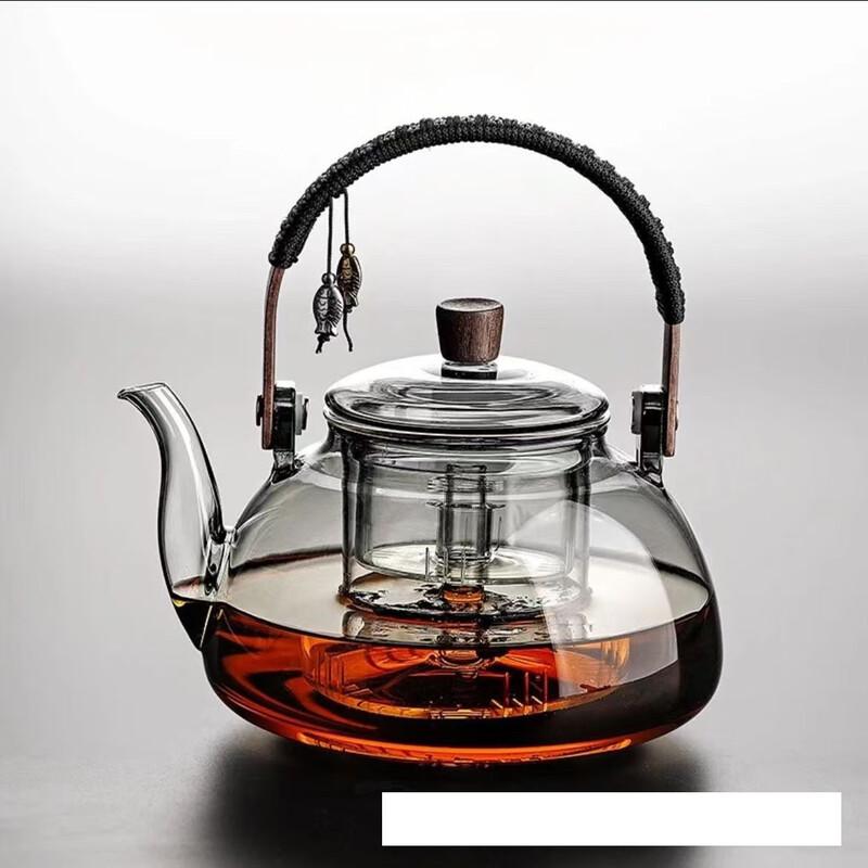 Shangqi Glass Tea Kettle with Beam Handle