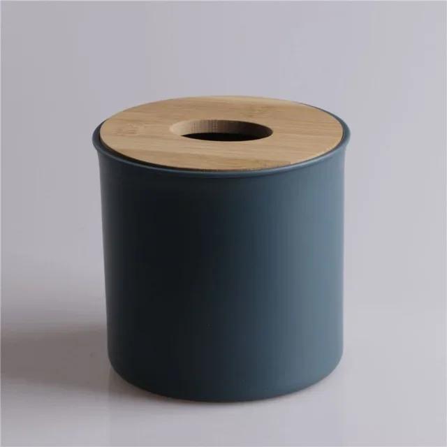 TissueBox Holder Kitchen Living Room Tissue Storage Boxs Toilet Bathroom TissueRack Container Hotel Decorative Desk Accessories