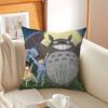 Federa Cuscino Anime Il Mio Vicino Totoro Pollici Arredamento Rustico Copricuscini Decorativi per Divano