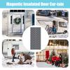 Thermal Insulated Door Curtains Windproof Magnetic Magnetic Thermal Insulated Door Curtains For Kitchens Doorway Bedrooms