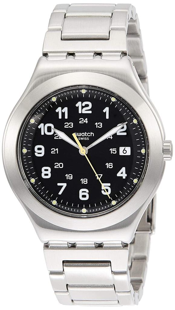 Swatch Irony Big Classic HAPPY JOE LIME Men's Watch YWS439G Gray, Authentic Japanese Product