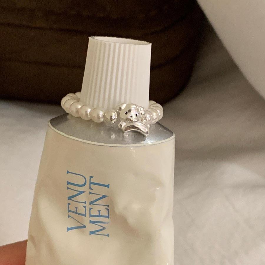 925 Sterlingsilber Damen Offener Bandring - Nicht anlaufend, Vielseitiger kleiner Fingerring, High-End Modedesign