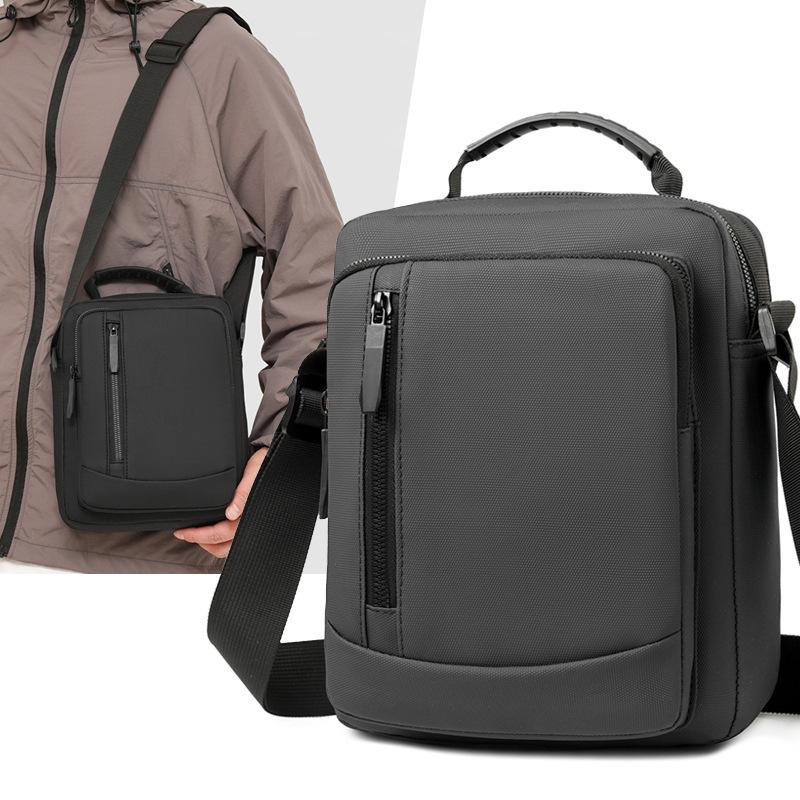 New Men's Casual Messenger Bag Simple Fashion Trend Handbag Business Bag Men's Bag Shoulder Bag