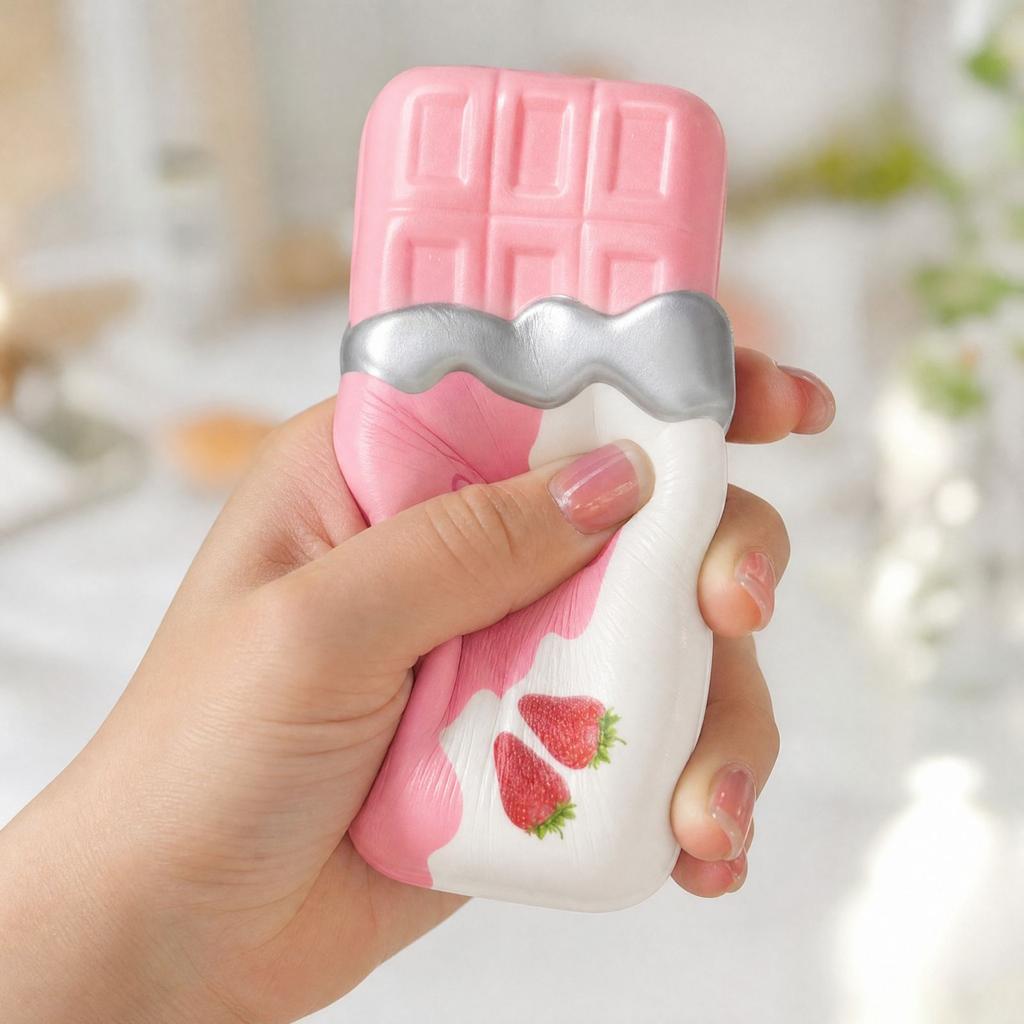Chocolate Toy, Slow Rising Toy for Kids and Adults, Soft Desk Toy for Party Favors and Gifts