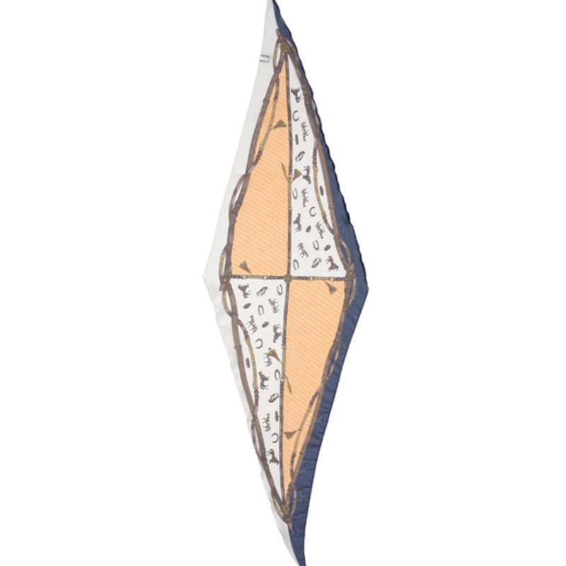 RECLOW RECLOW HOOP DIA SCARF ORANGE