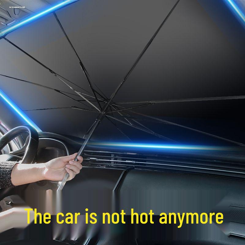 Folding Car Sunshade Umbrella for Driving School Vehicles