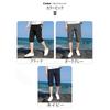 [foveitaa] Sports Half Pants Cropped Pants Summer Clothes Men's 3/4 Length Shorts Outdoor Shorts Bottoms Plus Sizes Loose Fit Plain Cool Breathable Qu