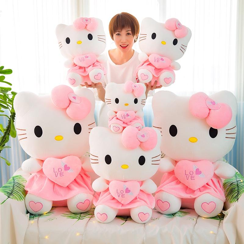 Love Pink Plush Toy Huge Stuffed Animal Doll Kids Birthday Gifts