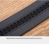 Men's Extra Large Genuine Leather Belt with Black Automatic Buckle - Simple Business Style