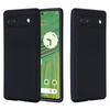 For Google Pixel 7a Liquid Silicone Case Cell Phone Cover Bump Proof Protector with Strap