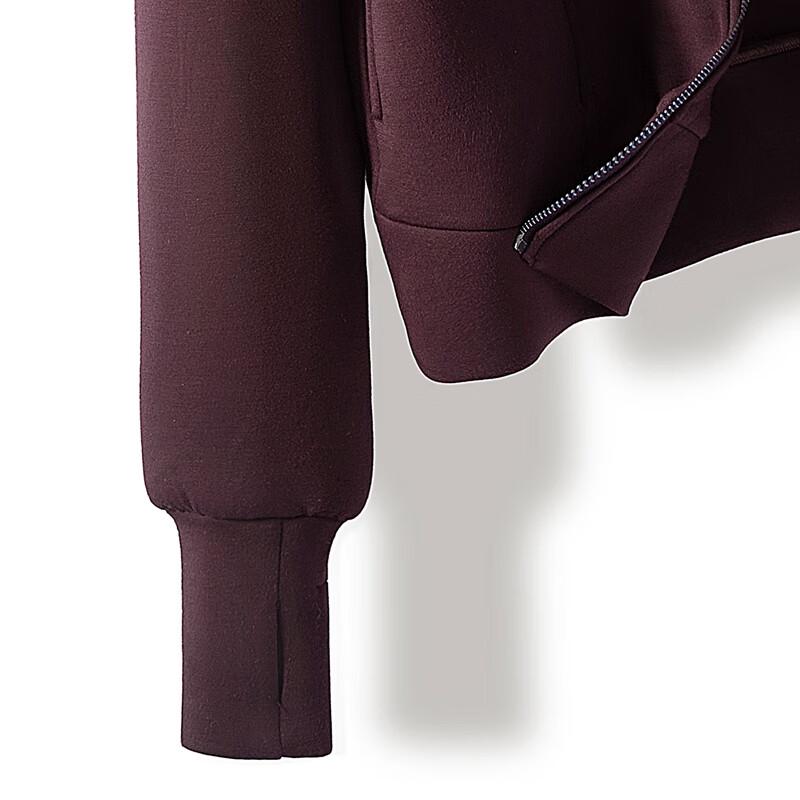 Silkberry Damen Locker Geschnittene Kapuzenjacke