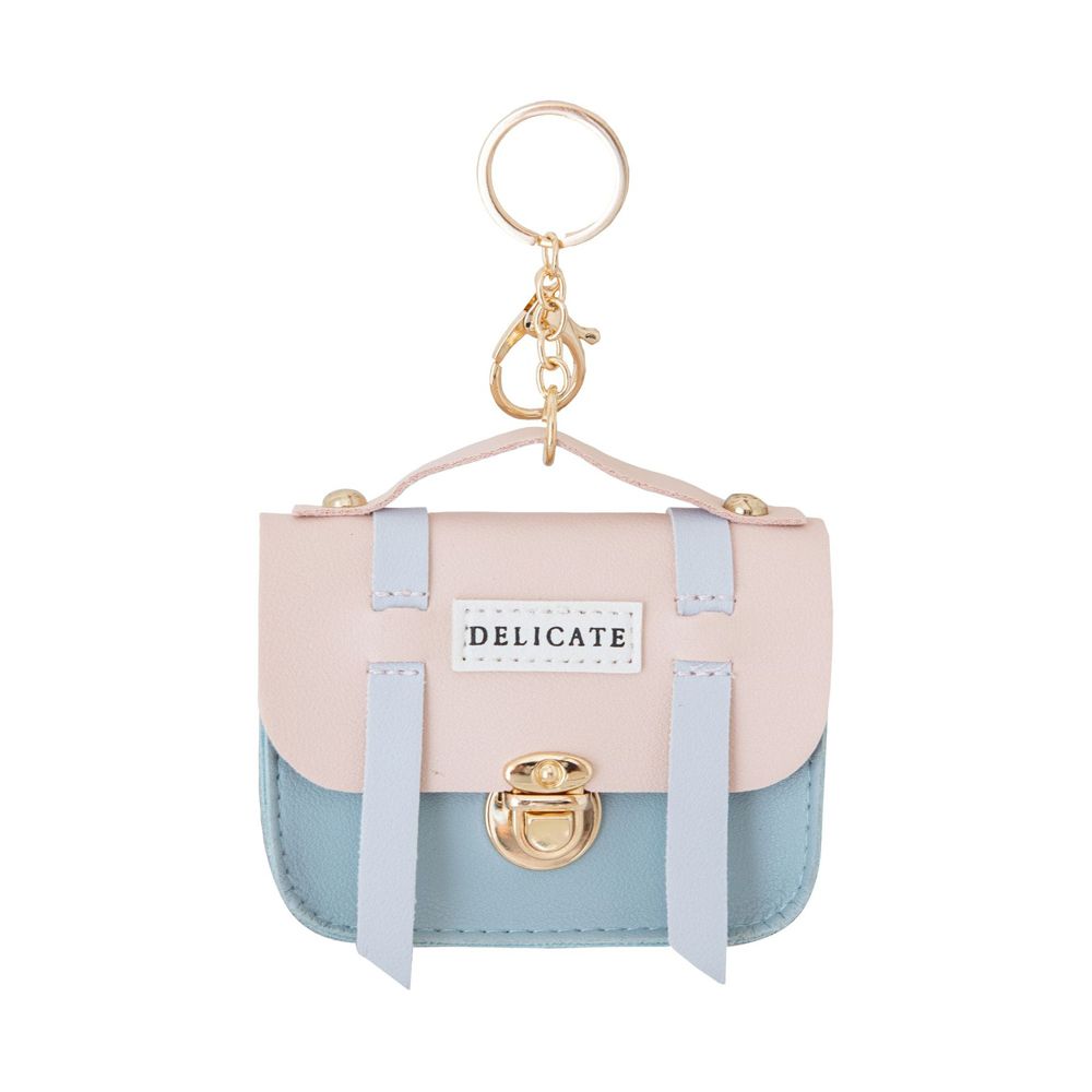 Kawaii Portable Key Bag Girl Purse Card Holder Mini Coin Bag Coin Purse Handbag Key Chain Headphone Storage Bag
